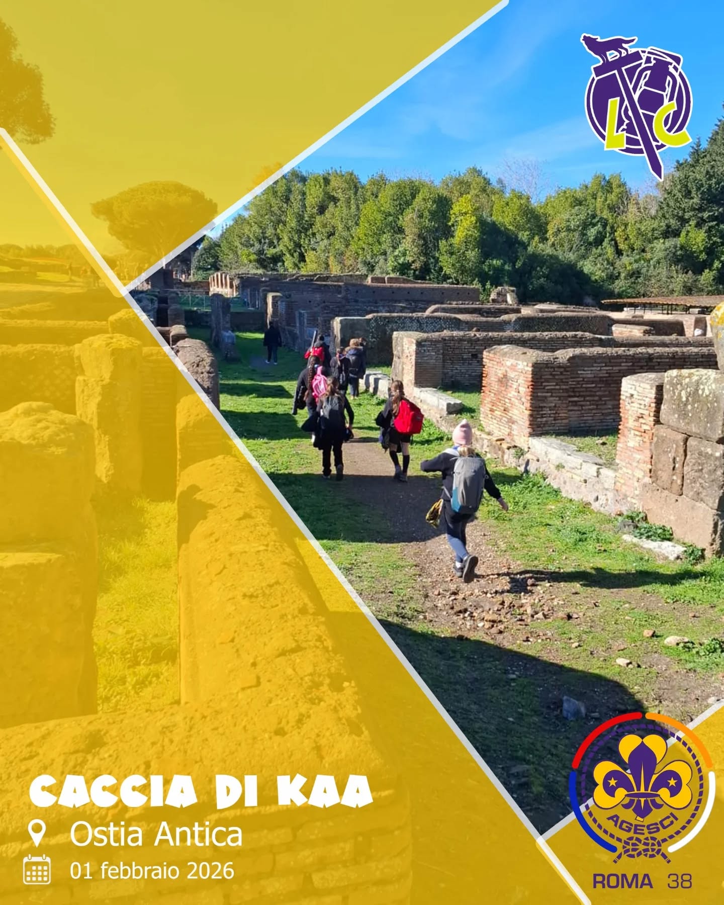 Durante la prima caccia di febbraio, il nostro branco ha imparato insieme a Mowgli le parole maestre